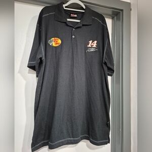 EUC Vintage Tony Stewart Bass Pro Chase Authentics Polo
